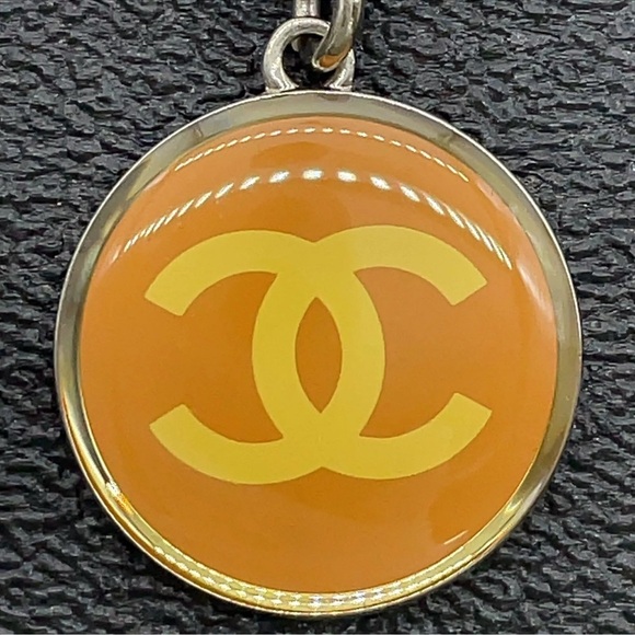 Chanel Keyring Keychain Silver COCO Marks W/Box - Picture 8 of 8